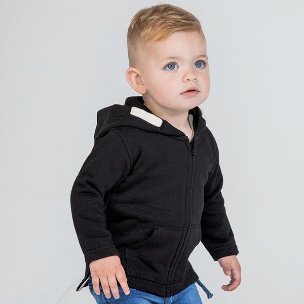 Leerling specificatie telex Baby hoodie met rits | Koetsjie.nl