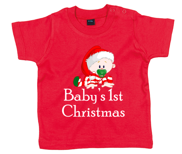 Baby's 1st Christmas T-shirt