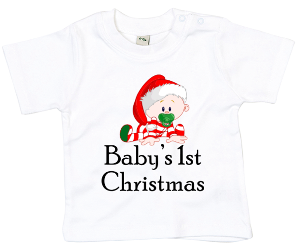 Baby's 1st Christmas T-shirt