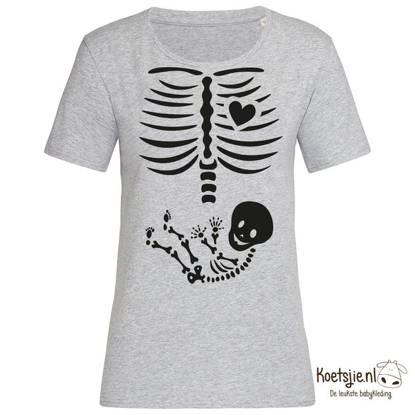 Baby Skelet Dames T-shirt