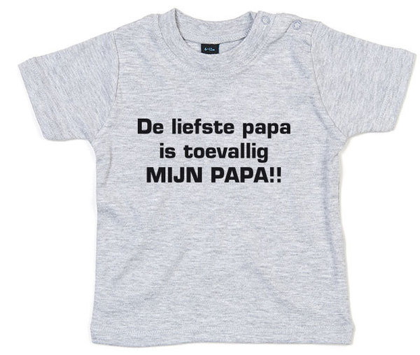 Liefste Papa baby T-shirt