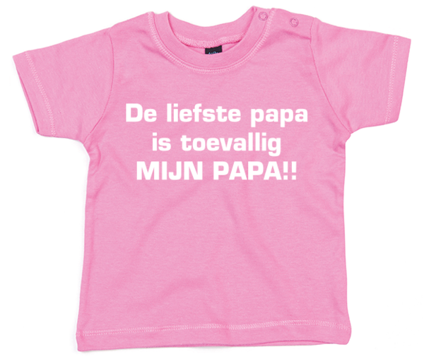 De Liefste papa Baby T-shirt