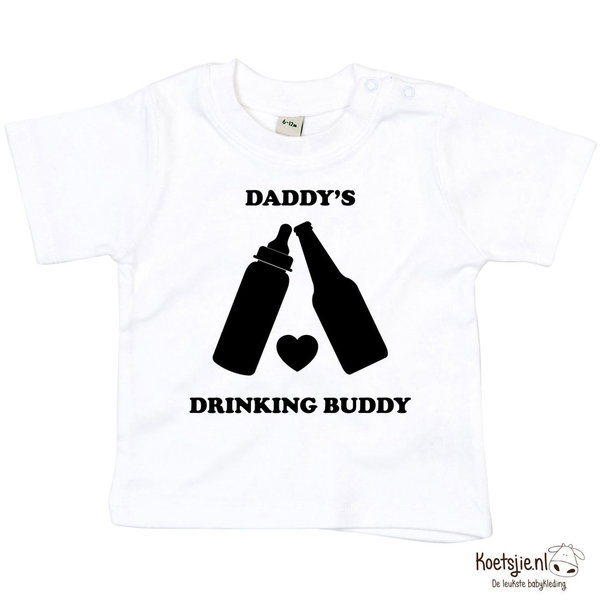 Daddys drinking buddy baby T-shirt