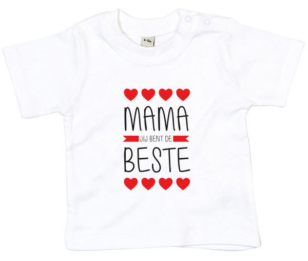 Mama jij bent de beste T-shirt
