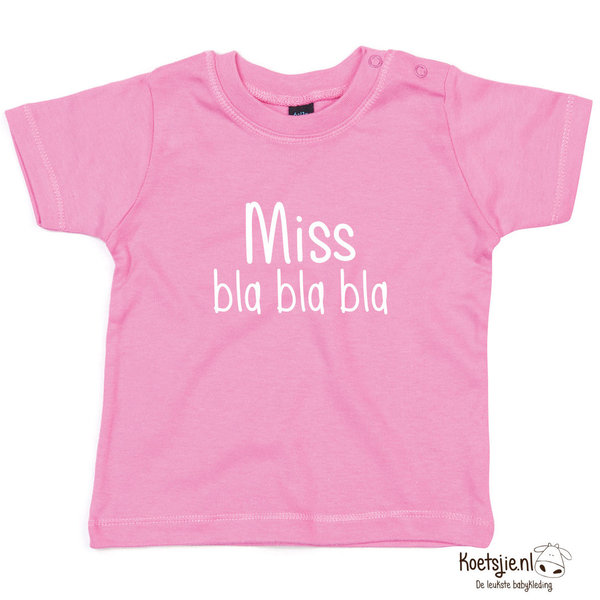 Miss Bla Bla Bla T-shirt/Romper