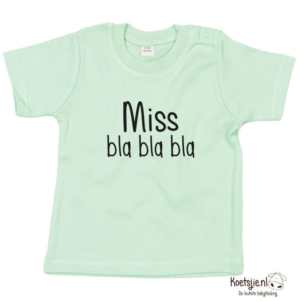 Miss Bla Bla Bla T-shirt/Romper