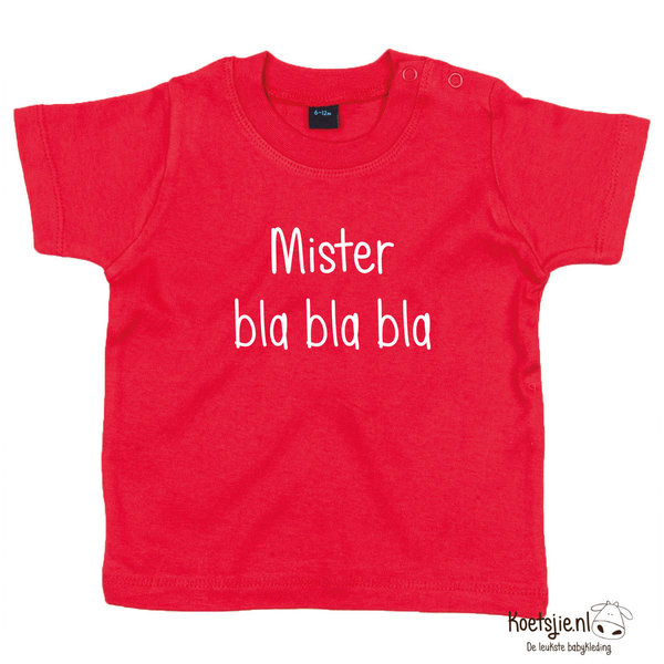 Mister Bla Bla Bla T-shirt/Romper